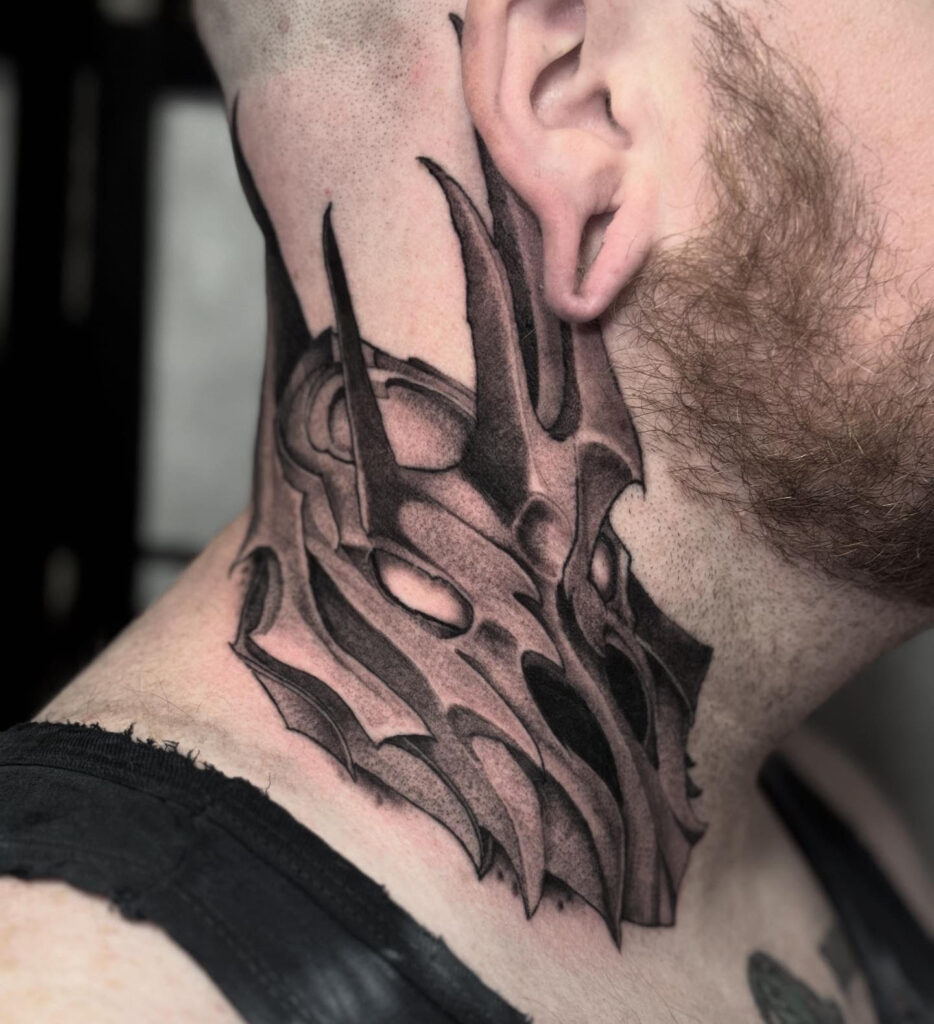 Lord of the Rings Sauron Tattoo