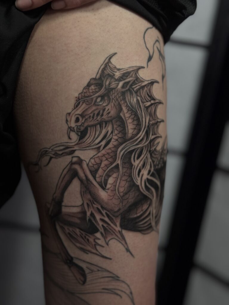 kelpie tattoo